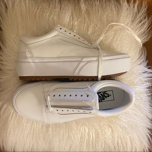 [SOLD] NIB Vans Old Skool Platform Sneakers // Men’s 7.5, Women’s 9